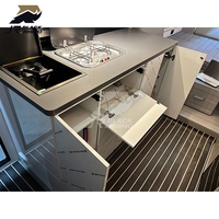 Autocaravan personnalisé europeas rv kit de maison statique de luxe mobile à bas prix Allemagne Inde camping remorque autocaravana à vendre