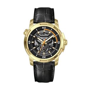 ساعة يد كوارتز جديدة فاخرة للرجال ، ساعة رياضية مقاومة للماء ، ضوء مجوف ، قرص مضيء ، تقويم 42 مرئي بالكامل - Product Image 3