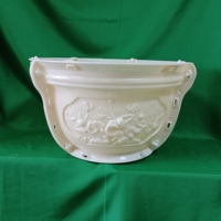 Nouveaux grands moules en plastique ABS préfabriqués de style européen, robustes et durables, pour pots de fleurs, moulage de béton, plantes et bonsaïs