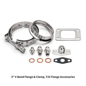 GTX2863R T25 flangia A 5 bulloni A/R 0.64 doppio cuscinetto A sfere in ceramica universale <span class=keywords><strong>turbo</strong></span> GT28 GT2863 turbocompressore modificato per <span class=keywords><strong>corsa</strong></span> - Product Image 4