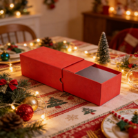 Boîte en papier rigide écologique haut de gamme personnalisée avec doublure en velours pour emballage cadeau de luxe, exposition et utilisation en supermarché