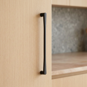 Luxury Melat Lever Cabinet <b>Door</b> Handle for <b>Black</b> <b>Matte</b> Finished Durable High Quality Hardware Bathroom Kitchen Bedroom Use - Product Image 3