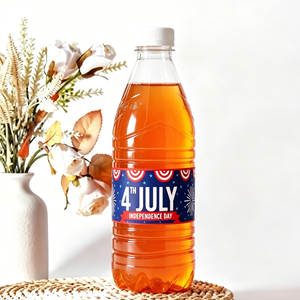 4th of July Patriotic Water Bottle <b>Labels</b> <b>Waterproof</b> Beverage Stickers Independence Day Party Decor Drink Bottle Wrapper <b>Label</b> - Product Image 6