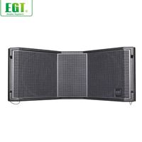Sistema de Altavoces Line Array Profesional de 2x8 Pulgadas y 2 Vías, 400W de Potencia Continua, para Uso en Interiores y Exteriores, Más Vendido