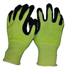 Gants de travail antidérapants multi-usages de haute qualité Gants en polyester de calibre 13 Gants enduits de <span class=keywords><strong>latex</strong></span> pour machiniste - Product Image 2