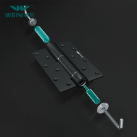 Charnière automatique silencieuse, durable, robuste, sans fente, remplaçable, amortissante, écologique, pour portes en bois, en acier et en bois de chauffage