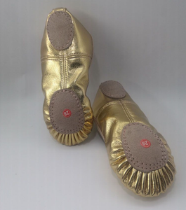 <span class=keywords><strong>Zapatillas</strong></span> <span class=keywords><strong>de</strong></span> <span class=keywords><strong>Ballet</strong></span> <span class=keywords><strong>doradas</strong></span> para mujer, zapatos <span class=keywords><strong>de</strong></span> baile, zapatos clásicos <span class=keywords><strong>de</strong></span> cuero PU, <span class=keywords><strong>zapatillas</strong></span> <span class=keywords><strong>de</strong></span> <span class=keywords><strong>Ballet</strong></span> para Yoga - Product Image 4