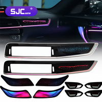 Kit d'éclairage ambiant dynamique SJC Car 256 couleurs pour BMW Série 1 F20/F40 2017-2022, accessoires décoratifs LED intérieurs