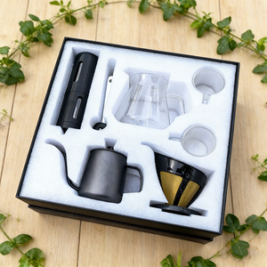 <span class=keywords><strong>Klam</strong></span> Coffrets Cadeaux de Café Personnalisés Modernes Classiques Portables Avancés en Verre/Acier Inoxydable Équipés, Durables, de Qualité Alimentaire, Variés - Product Image 6