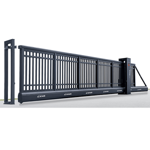 Porte coulissante de porte de clôture enduite de <span class=keywords><strong>PVC</strong></span> galvanisée électrique Offre Spéciale - Product Image 3