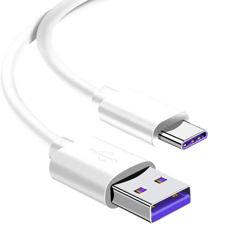 High Quality Multi Renewable Ev Super Fast Charging Type C 5A Data Cable Type C 3.0 Original USB Cable Phone For Huawei