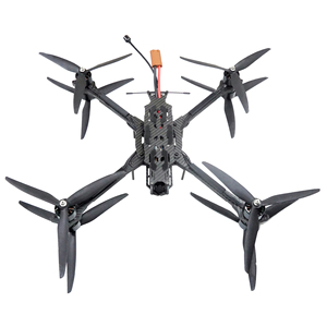 Dron FPV de fibra de carbono de 10 pulgadas con control remoto, carga útil de 8 kg, alcance de 10 km, cámara HD 8K, motor sin escobillas, conjunto completo de dron de carreras. - Product Image 5