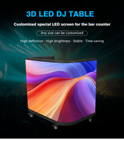 Écran LED personnalisé pour DJ, innovant, hautement protecteur, GOB P1.8 P2.5, écran LED de bureau pour la publicité sur scène, mur vidéo