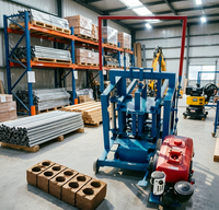 Machine à fabriquer des briques puissante 35s avec une forte force de compactage pour la production de blocs porteurs