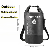 Bolsa seca impermeable plegable con logotipo personalizado para kayak, Camping, escalada, senderismo, expedición, bolsa de almacenamiento