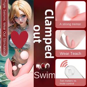 Usb şarj edilebilir stimülasyon kadınlar aşk yumurta vibratör çift başlı emme atlama yumurta çift vibratör atlama yumurta - Product Image 2