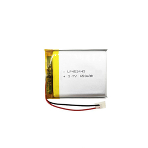 Bateria Lipo 3.7V 650mAh 453443 Bateria Recarregável de Polímero de Lítio 453442 - Product Image 1