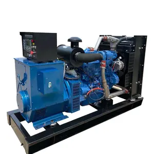 Générateur 5 kva AC triphasé silencieux, 100kva, pour moteur diesel