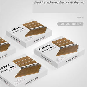 Design moderne Chaise <span class=keywords><strong>de</strong></span> <span class=keywords><strong>douche</strong></span> murale rétractable <span class=keywords><strong>Siège</strong></span> <span class=keywords><strong>de</strong></span> salle <span class=keywords><strong>de</strong></span> bain Chaise <span class=keywords><strong>de</strong></span> salle <span class=keywords><strong>de</strong></span> bain pliante en bois pour personnes âgées - Product Image 4