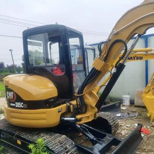 Mini-excavatrice Caterpillar 305.5E d'occasion certifiée EMC CE, 5,5t, compacte, hydraulique, moteur Cummins, flèche articulée, bras pivotant - Product Image 6