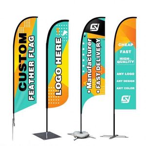 Telescopic <b>Flag</b> Promotional Factory Wholesales Personalized Beach <b>Flag</b> for Trade Show Beach <b>Flag</b> - Product Image 5