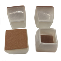 Protège-pieds et protections de sol en acier inoxydable avec patins en feutre pour la réduction du bruit – Housses pour pieds de chaise/table pour usinage non-CNC