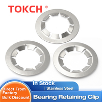 Custom Non Standard Stainless Steel Push on Retaining Ring Starlock Washer Fastener for Shaft Axle Rod End Quick Fastening