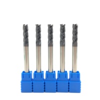 Outils de coupe en aluminium, fraise à 4 cannelures HRC55 en carbure, fraiseuse, fraise en acier au tungstène, outils de découpe, fraise de défonceuse