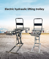 Chariot de manutention électrique avec plateforme de levage hydraulique conçu pour le déplacement de marchandises sur les camions