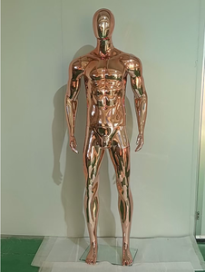 Maniquí Masculino de <span class=keywords><strong>Cuerpo</strong></span> Completo para Exhibición en Tiendas de Ropa para <span class=keywords><strong>Hombre</strong></span>, en Dorado, Plateado, Negro y Blanco Brillante, de Plástico, Musculoso - Product Image 6