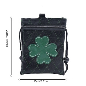 Bolsa <span class=keywords><strong>de</strong></span> Cintura Ligera Personalizada para <span class=keywords><strong>Golf</strong></span>, con Diseño <span class=keywords><strong>de</strong></span> Trébol <span class=keywords><strong>de</strong></span> Cuatro Hojas, Impermeable, Porta Pelotas, Bolsa <span class=keywords><strong>de</strong></span> Almacenamiento Portátil para Accesorios <span class=keywords><strong>de</strong></span> <span class=keywords><strong>Golf</strong></span> - Product Image 3