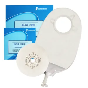 Tweedelige Wegwerp Urostomy Pouch 45Mm Postop Stomazakje