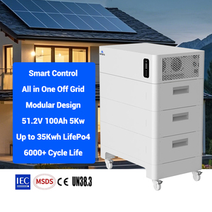 Rechargeable Home Use 5kwh Solar Backup Battery Power Station 5000w Stacking Solaire Off Grid Power Station Indoor ME-GLE-B5K Po - Product Image 5