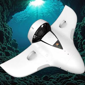 สกูตเตอร์ใต้น้ำแบบมือถือพร้อมใบพัดพีวีซี อุปกรณ์ช่วยดำน้ำและว่ายน้ำใต้น้ำ - Product Image 1