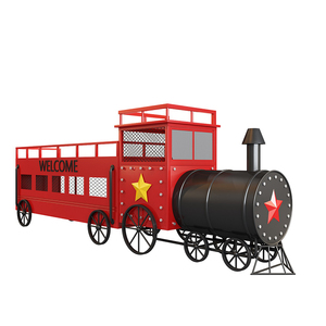 เคาน<span class=keywords><strong>์เ</strong></span>ตอร์บาร์<span class=keywords><strong>ส</strong></span>ไตล์อเมริกันเรโทรอินดั<span class=keywords><strong>ส</strong></span>เทรียล ชุดรถไ<span class=keywords><strong>ฟ</strong></span>ยางสีแดงวินเทจ ของตกแต่งพื้นที่ต้อนรับสำหรับร้านอาหารธีม ของที่ระลึก - Product Image 2