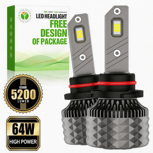 Faros LED YUFING W203 A5D 9012 HIR2 65W 6000LM Venta al por mayor F10 Bombillas LED para coches - Product Image 1