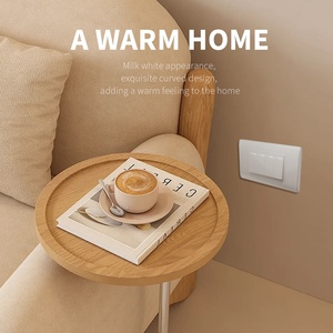 South American Modern 4 Gang 1 Way 2 Way Wall Light Switch in <strong>PC</strong> Flame Retardant Panel Reliable Switches for Home 115-250V 10A - Product Image 2