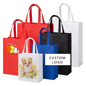 Sac en tissu non tissé avec logo personnalisé, sac de shopping coloré et respectueux de l'environnement, sac personnalisé pour la publicité et la promotion - Product Image 1