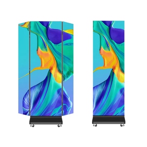 Pantalla LED P1.86 P2.5 para Carteles, Interior/Exterior, Portátil, Plegable, <span class=keywords><strong>Video</strong></span> <span class=keywords><strong>Wall</strong></span>, IP65 Impermeable, Tamaño Personalizable, 2 Años de Garantía - Product Image 1