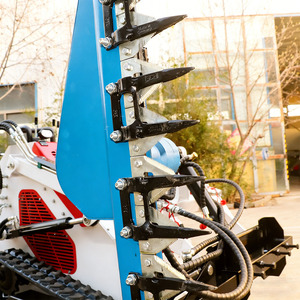 Mini-chargeuse sur chenilles diesel Somate de fabrication chinoise, haute efficacité, moteur EPA, godet de 0,2 m, roulement de boîte de vitesses avec garantie de 2 ans - Product Image 4