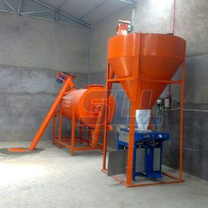 Mini kuru harç tesisi, zemin şap harcı karıştırma makinesi - Product Image 4