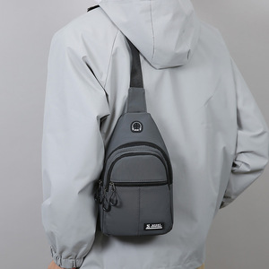 S Sport Men's Chest Bag 30x17x6cm Crossbody Bag For Outdoor Travel Leisure Simple Stylish Casual Backpack - Product Image 2