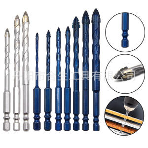 Brocas hexagonales Mr Drill de longitud métrica para materiales sintéticos, grafito brillante sin recubrimiento - Product Image 3