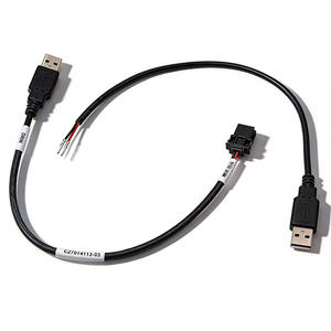 Kabel Konektor Otomotif 2-Pin USB a ke MX19002P51 |   Rangkaian Kabel Kustom OEM, Perakitan Kabel Kustom - Product Image 2