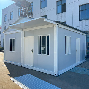 Contenedor de envío prefabricado personalizado de 20 pies y 40 pies, casas modulares, casas con marco de acero para escuela, hotel, uso al aire libre, paneles sándwich - Product Image 3