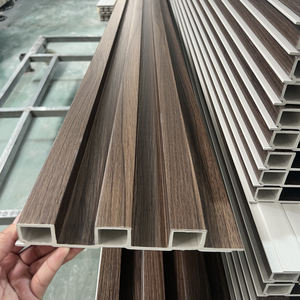 Panel de Pared de PVC WPC Fácil de Instalar, Panel de Pared Decorativo Acanalado para el Hogar e Interiores, Revestimiento de Pared de Madera y Plástico Compuesto - Product Image 2