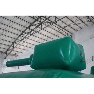 <span class=keywords><strong>Panzer</strong></span> gonflable de jeu de sport de bunker de paintball personnalisé extérieur pour la décoration - Product Image 6