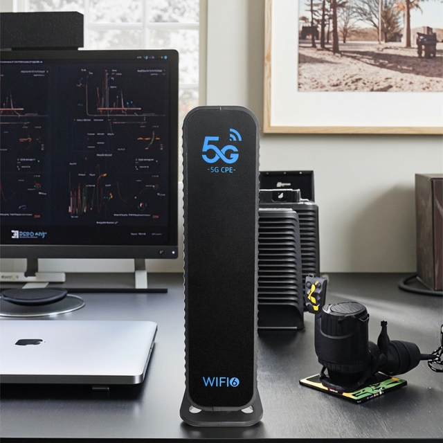 OEM 5G Wifi Router with Sim Card Slot Gigabit LAN Port Unlocked 5g Cpe Router Supports 5G SA NSA Dual-mode