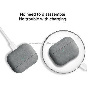 2025 nouveau produit étui airpod en cuir étui en cuir airpod de luxe étui en cuir pour <span class=keywords><strong>airpods</strong></span> Pro3 - Product Image 4