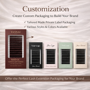 <span class=keywords><strong>Extension</strong></span> ciglia in cashmere marrone <span class=keywords><strong>scuro</strong></span> 0.05 CC per set volume e mega volume - Product Image 6